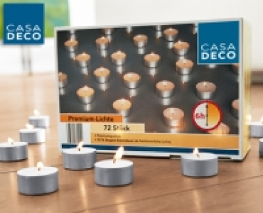 Aldi Süd  CASA DECO®Premium-Lichte, 72 Stück