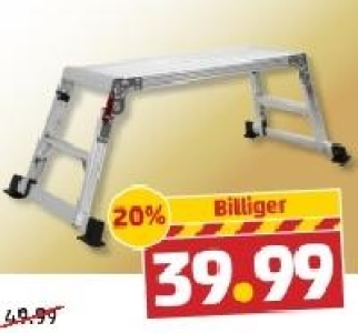 Klappbarer Alu-Tritt 39.99 €