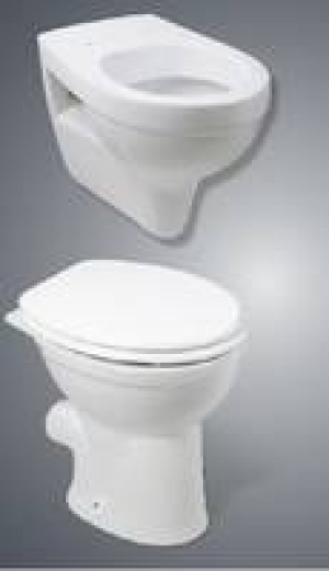 Erhöhte Wcs, Wand-WC