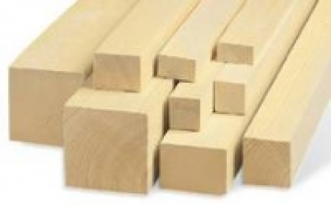 Konstruktionsholz , 58 x 58 mm, 2 m 2.58&nbsp;&euro;