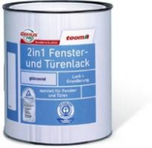 2in1 Fenster- und T&uuml;renlack, 2,5 l