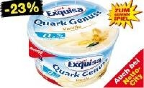 Exquisa Quark Genuss 1.29&nbsp;&euro;
