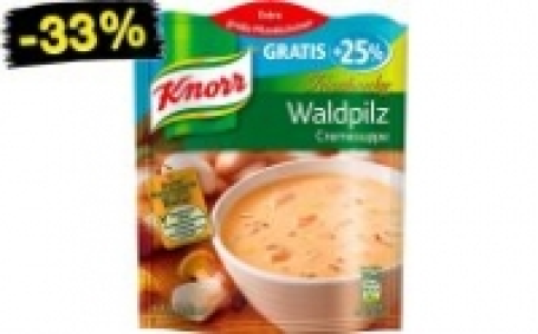 Knorr Feinschmecker Suppe 0.79 €