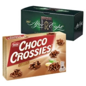 Nestlé Choco Crossies, Choclait Chips oder After Eight 1.49 €