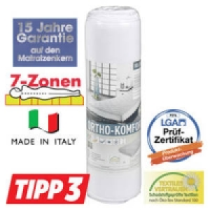 Ortho-Komfort-7-Zonen-Matratze 59.95 €