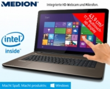 MEDION&reg; AKOYA&reg; E7416T (MD&nbsp;99490)Multitouch-Notebook 43,9 cm/17,3 Zoll