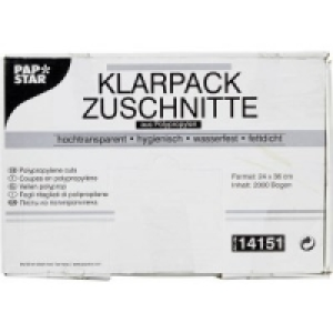 Pap Star Klarpack-Zuschnitte