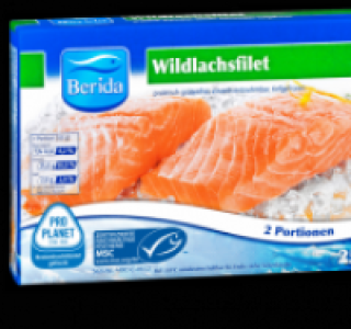BERIDA Wildlachsfilet 1.99 €