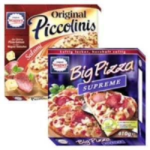Original Wagner Big Pizza American Style Supreme oder Piccolinis Salam