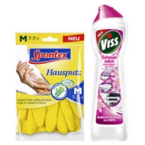 Spontex Handschuhe Hausputz oder Viss Scheuermilch