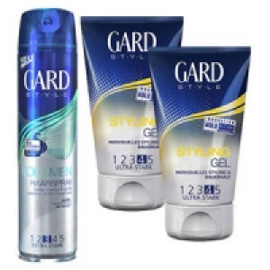 Gard Haarspray, Schaumfestiger oder Styling Gel