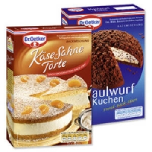 Dr. Oetker K&auml;se-Sahne Torte oder Maulwurf Kuchen