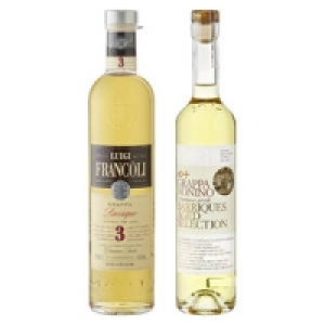 Francoli Grappa Riserva, Grappa Nonino Monovitigni oder Barrique