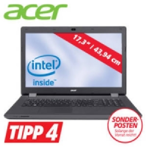 Notebook Aspire ES1-711 mit Intel N2940 Quad-Core (bis zu 4 x 2,27 GHz