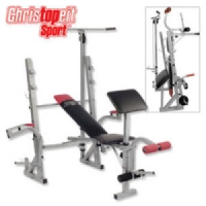 Hantelbank Basic Concept Silber