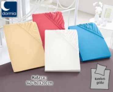 DORMIA&reg;Jersey Spannbetttuch, Komfortgr&ouml;&szlig;e