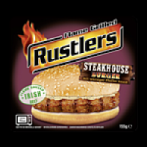 Rustlers Quarter Pounder oder Steakhouse Burger
