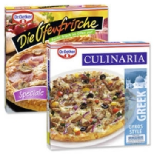 Dr. Oetker Die Ofenfrische Pizza Speciale oder Culinaria Greek Style 2.22&nbsp;&euro;