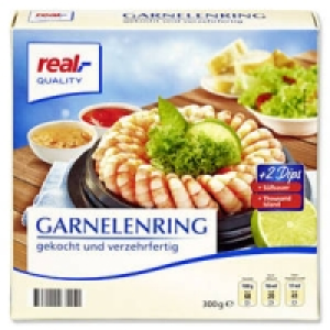 Garnelenring mit Dip
