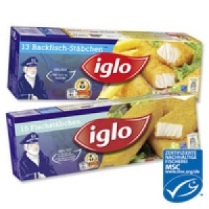 iglo Fischst&auml;bchen oder Backfischst&auml;bchen