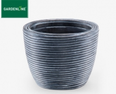 GARDENLINE®Kunststoff Pflanzgefäß mit Rillen