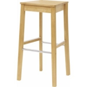 BARHOCKER MIT HOLZSITZ