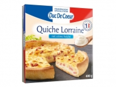 DUC DE COEUR Quiche Lorraine 1.99 €