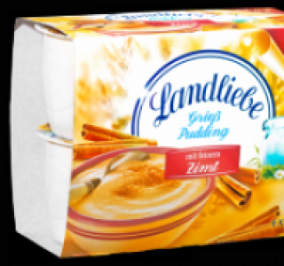 LANDLIEBE Grie&szlig; oder Sahne-Pudding 1.39&nbsp;&euro;