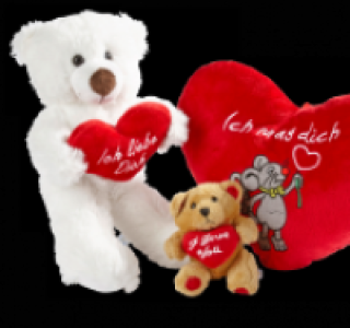 HEUNEC Valentins-Pl&uuml;sch-Artikel 2.99&nbsp;&euro;