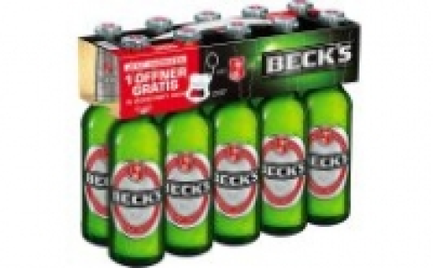 Becks Pils oder Gold 5.55 €