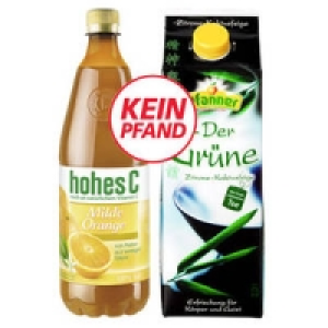 hohes C oder Pfanner Eistee