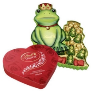 Lindt Lindor Herzdose oder Lindt Froschk&ouml;nig-Dose