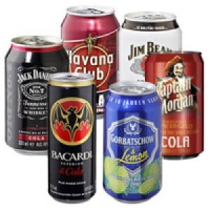 Jack Daniels & Cola, Jack Daniels & Ginger oder Bacardi & Cola 1.99 €