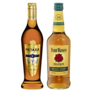 Metaxa 7 Stern oder Four Roses Kentucky Straight Bourbon Whiskey