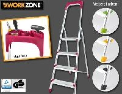 Workzone Haushaltsleiter, 4-stufig