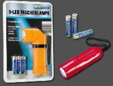 Oecolux 9-LED Taschenlampe