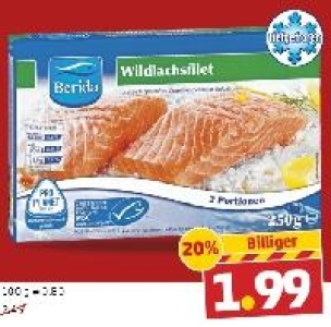 BERIDA MSC Wildlachsfilet