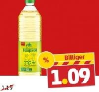 PENNY Reines Rapsöl 1.09 €