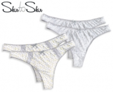 SKIN TO SKIN®2 Slips grey & white