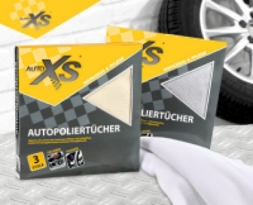 AUTO XS®Autopoliertücher, 3 Stück