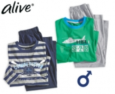 ALIVE&reg;Kinder-Schlafanzug, Single Jersey