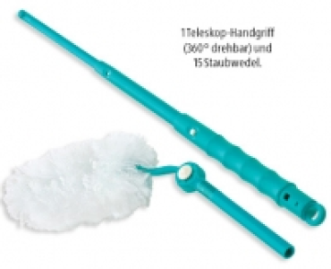 Aldi Süd  OPTIWISCH®Mikrofaser-Teleskop-Staubwedel