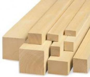 Konstruktionsholz , 58 x 58 mm, 2 m 2.58&nbsp;&euro;