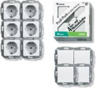 Schalterserie Europa, 2-fach-Rahmen (o. Abb.) 3.29&nbsp;&euro;