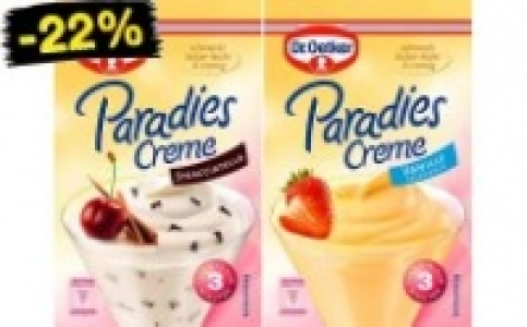 Dr. Oetker Paradies Creme 0.69 €