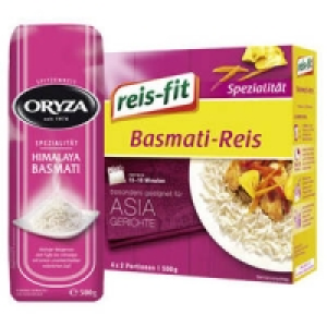 Oryza Reis-Spezialit&auml;ten oder reis-fit Spezialit&auml;ten im Kochbeutel 2.29&nbsp;&euro;