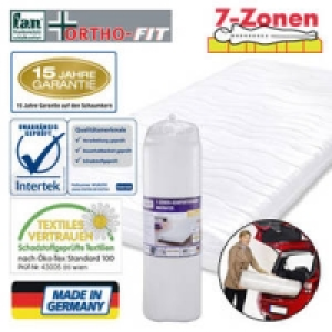 7-Zonen-Komfortschaum-Matratze 59.95&nbsp;&euro;