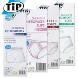 Damen- oder Herren-Wäsche 12.99 €