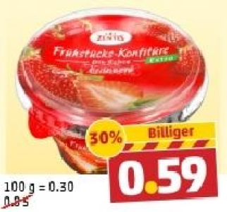 ZENTIS Frühstücks-Konfitüre 0.59 €