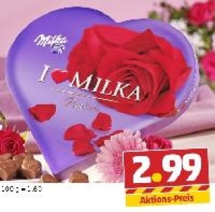 MILKA I love Milka Geschenkherzen 2.99 €